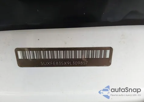 2009 BMW X5 xDrive48I z USA, uszkodzony, nr VIN 5UXFE835X9L309857